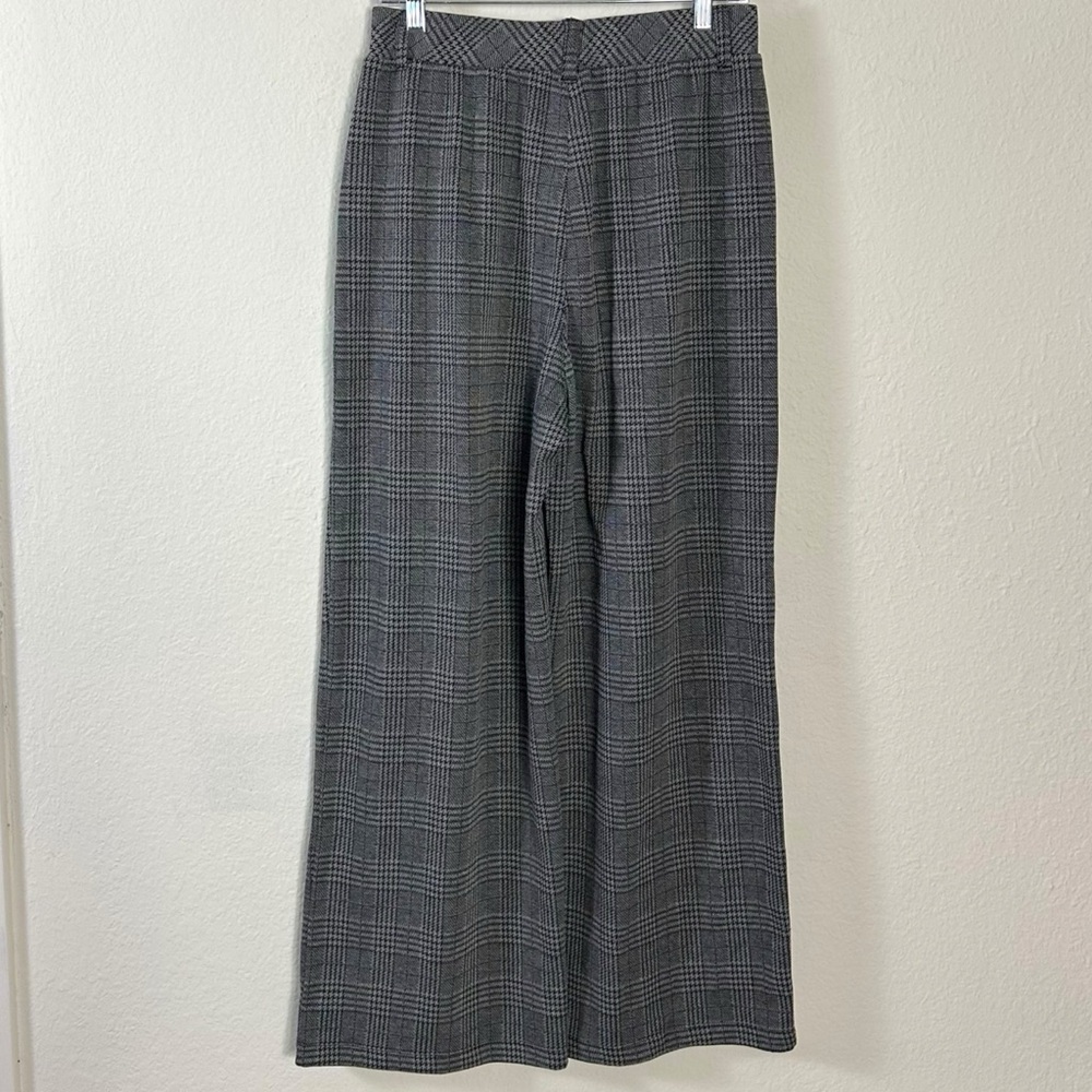HALARA Gray Plaid Wide Leg Pants - Picture 6 of 11